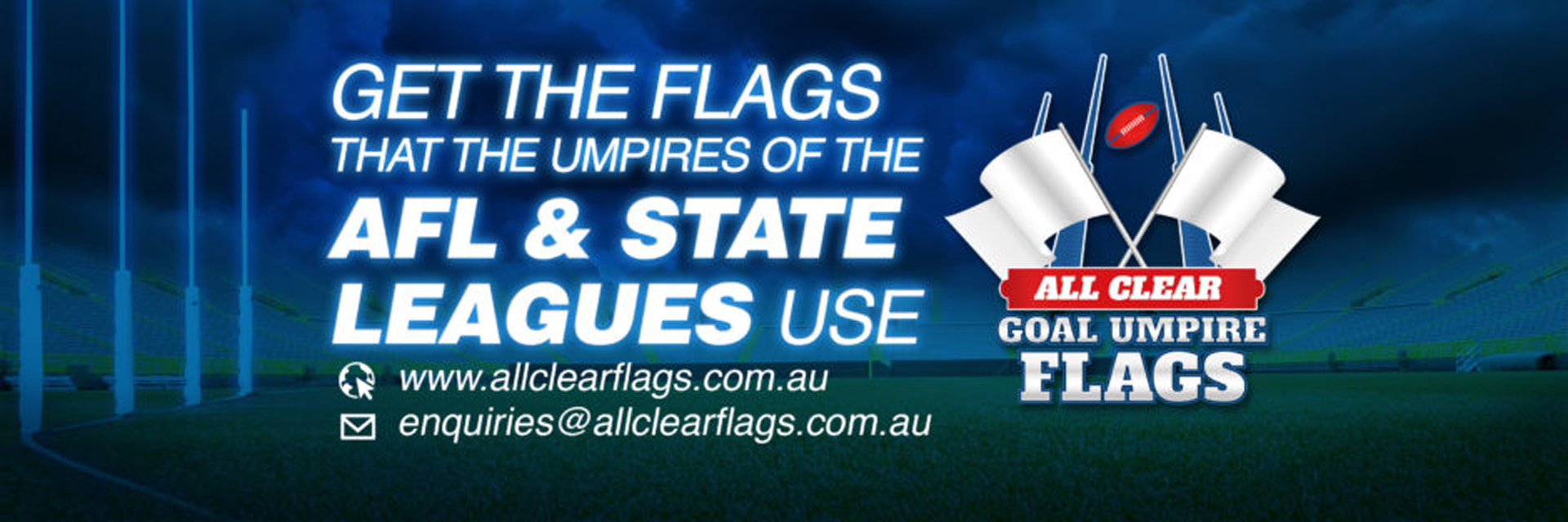 AFL GOAL FLAGS